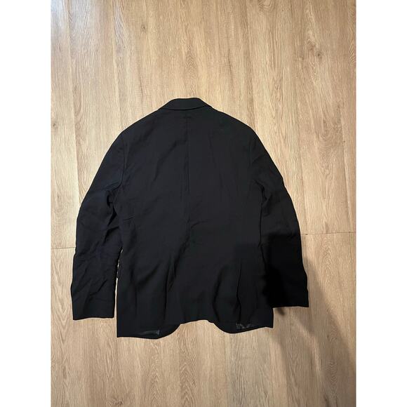 Massimo Dutti - PLAIN 100% WOOL SUIT BLAZER / 38R / Blue - Picture 5 of 9